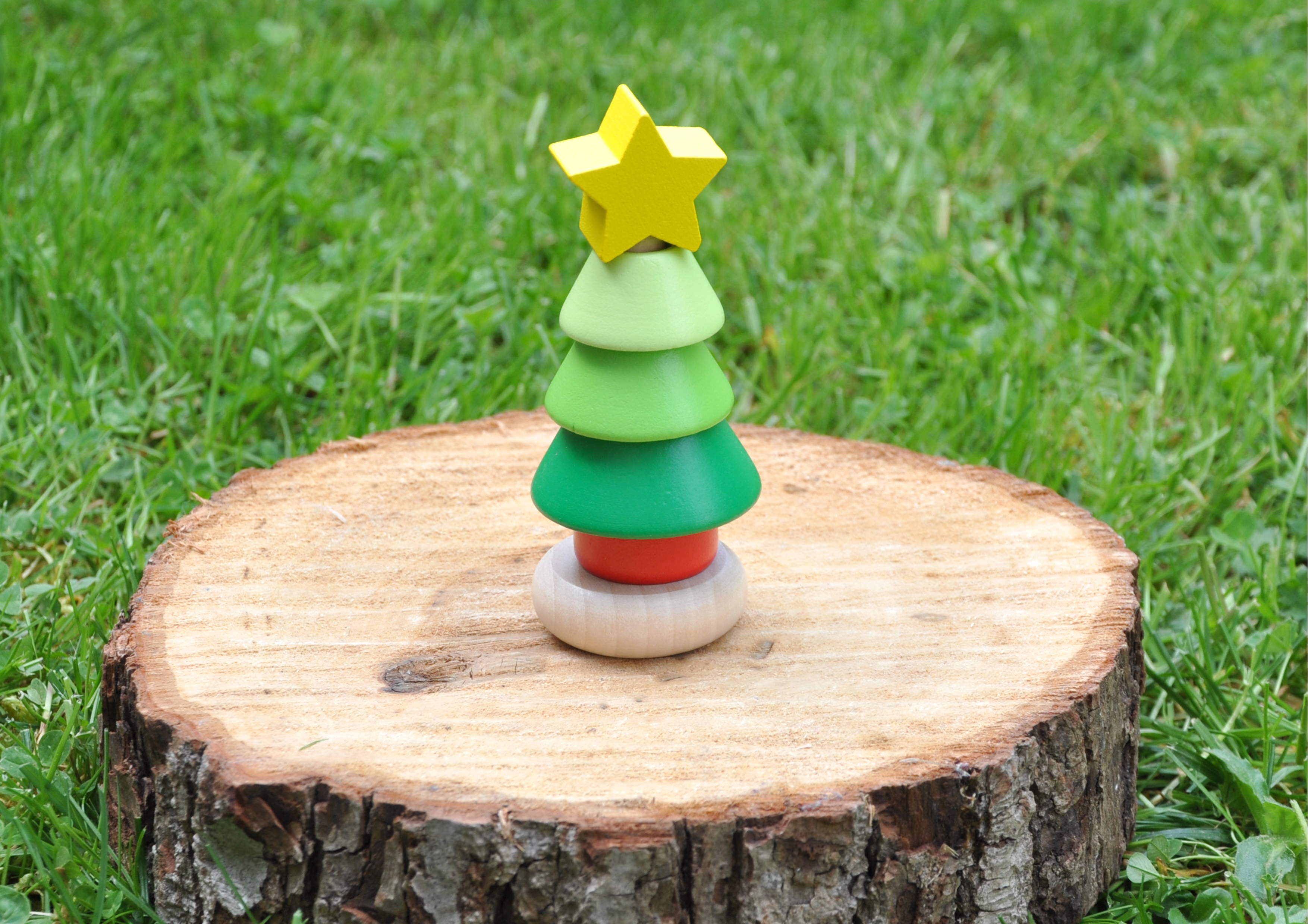Tannenbaum - Stapelfigur Weihnachten