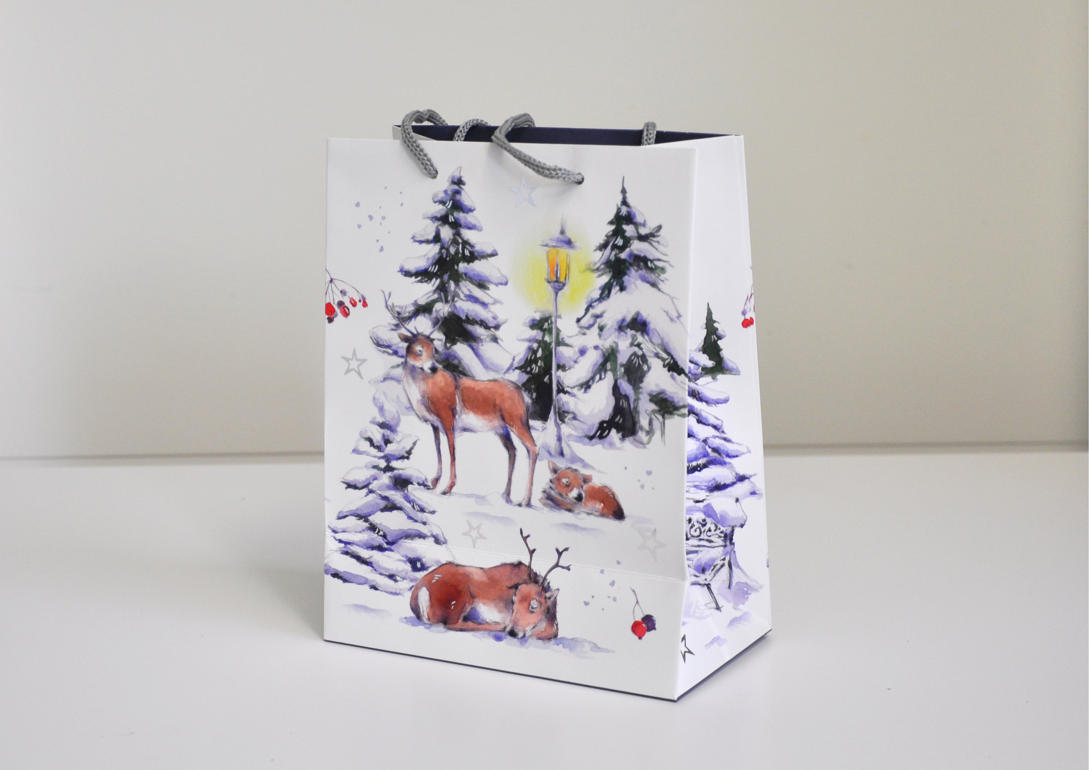 Winterpark - Geschenktasche 