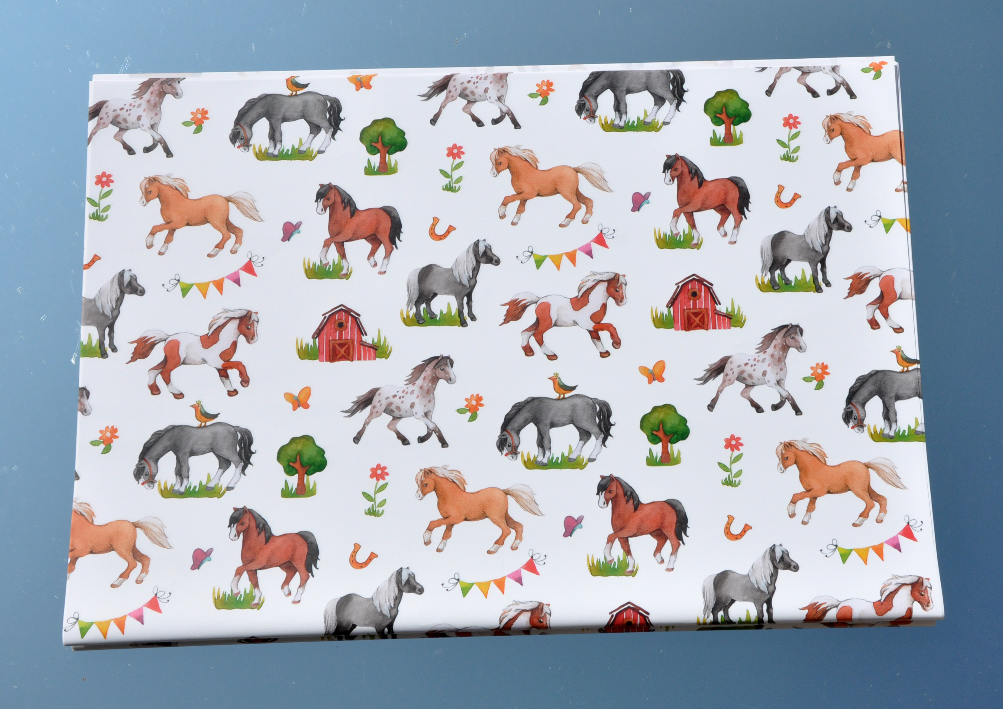 Pferde - Geschenkpapier