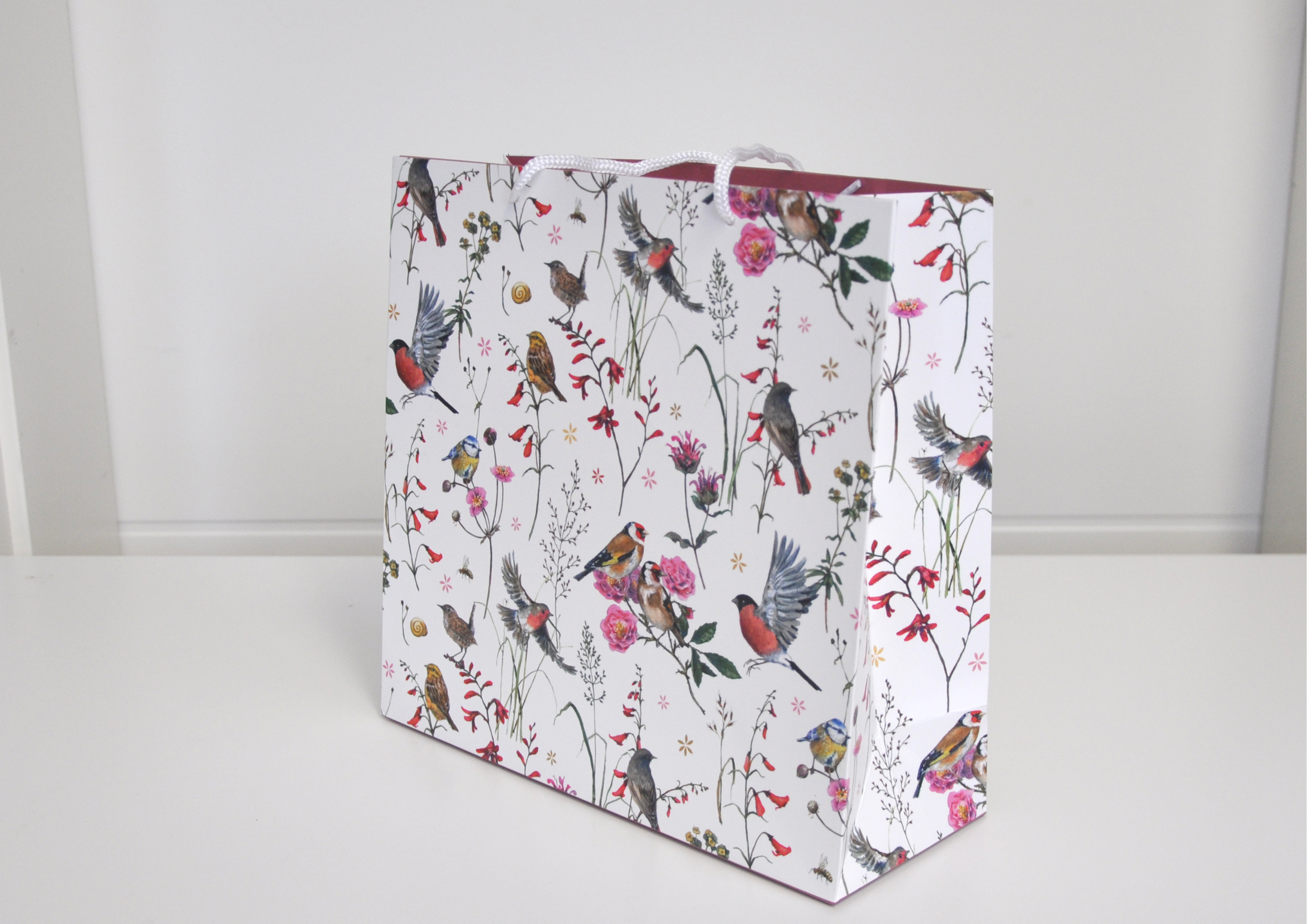 Vogelgarten - Geschenktasche groß