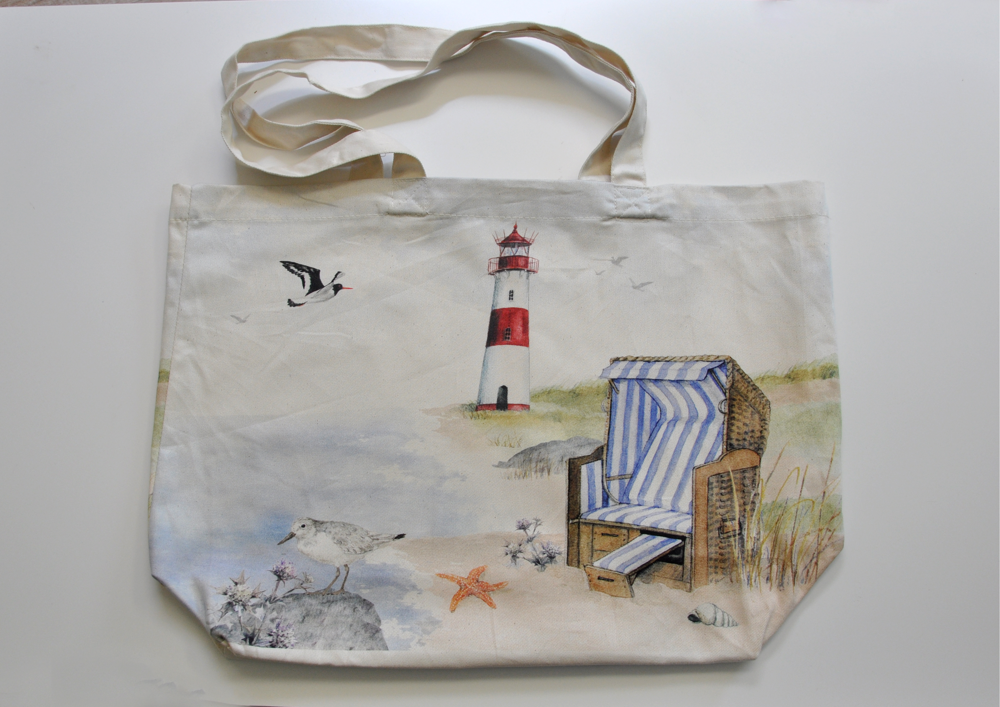 Strandkorb / Meeresbrise - Tasche / Shopper 