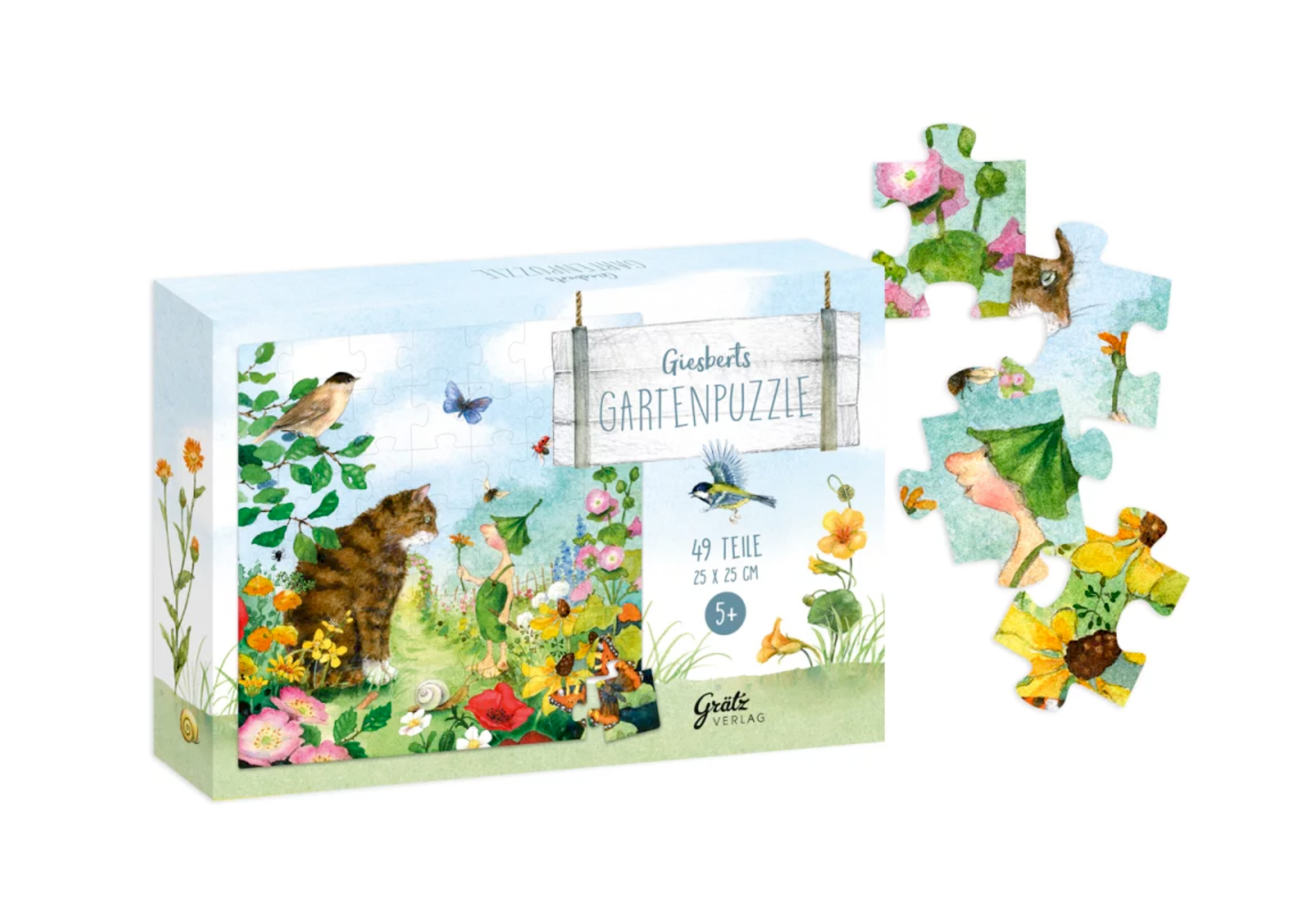 Giesberts Gartenpuzzle - 49 Teile