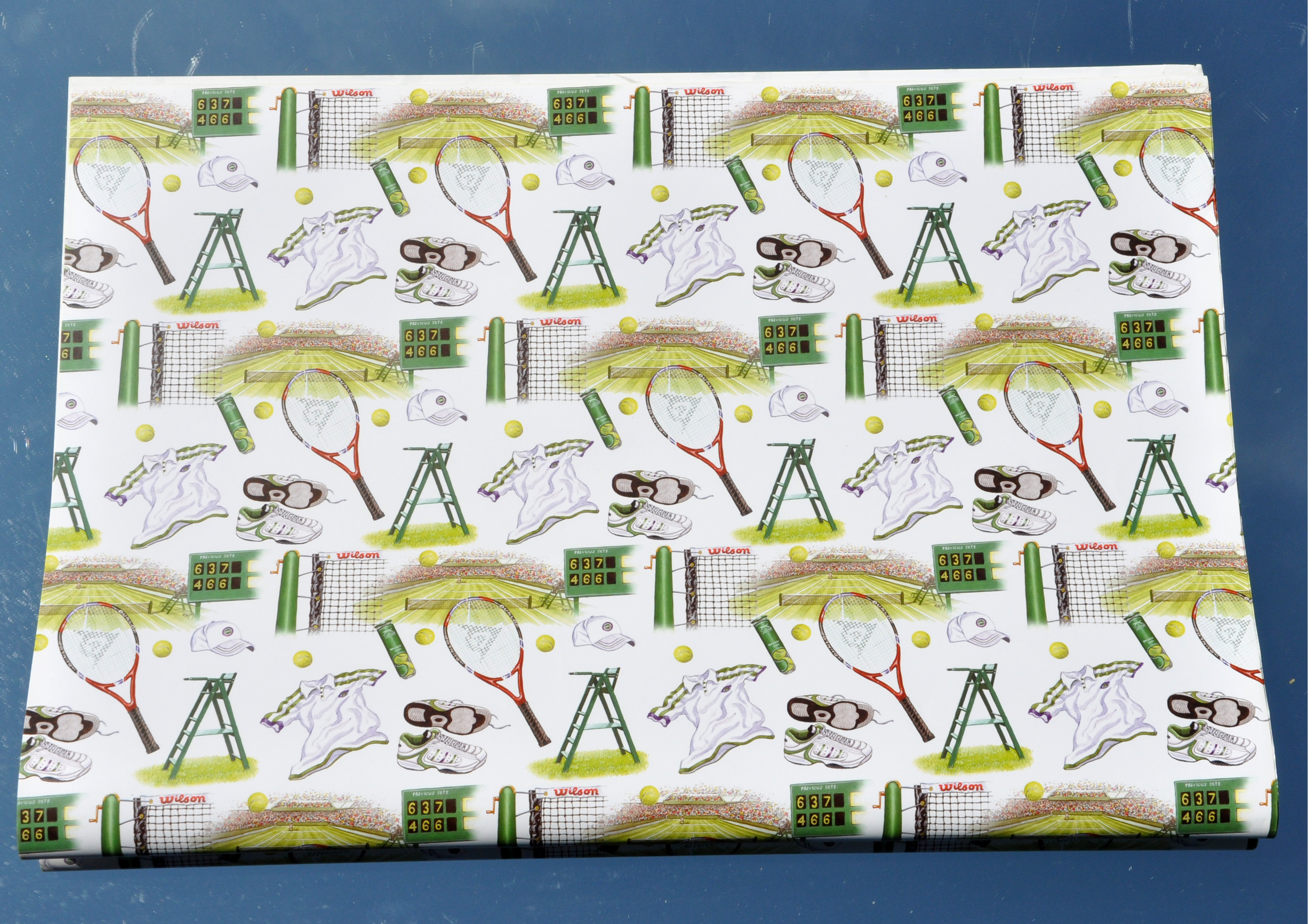 Tennis / Sport - Geschenkpapier 
