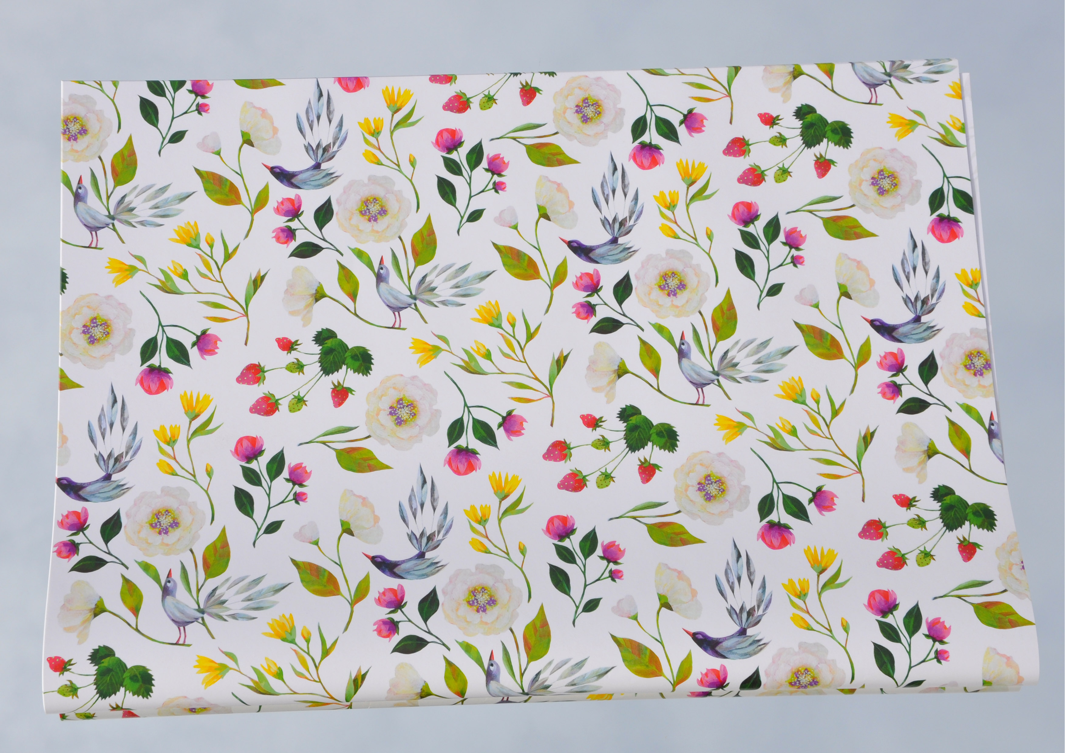 Sommergarten / Blütenpracht - Geschenkpapier