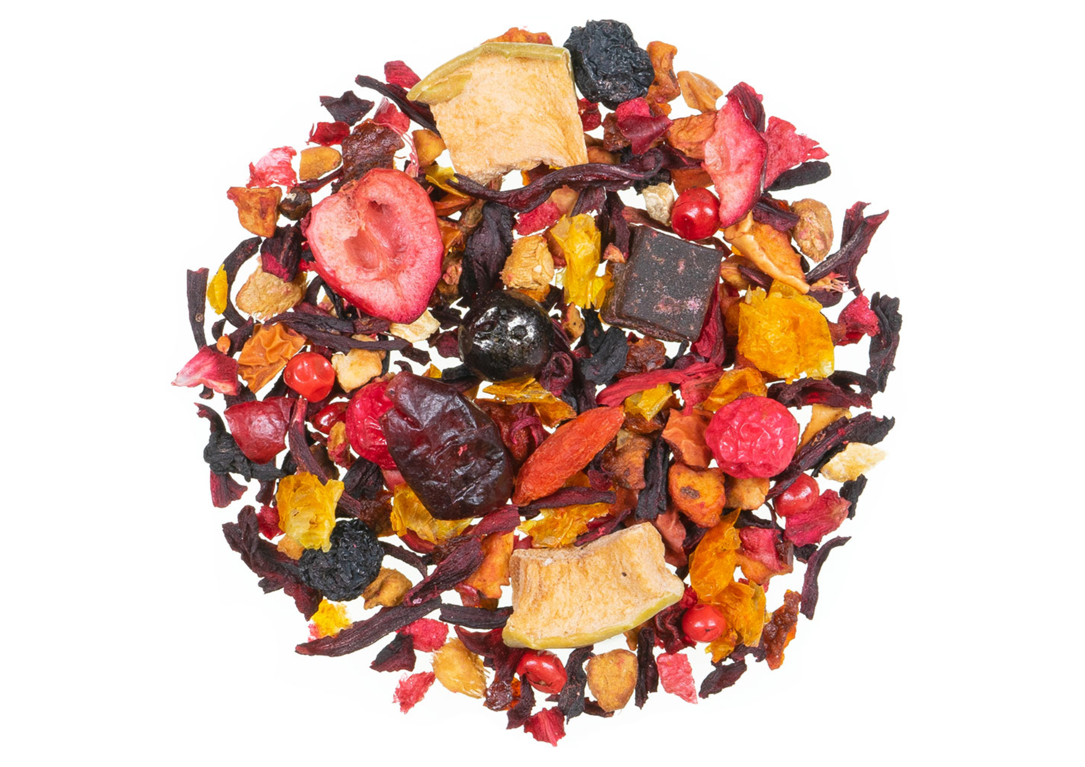 Power-Beeren / Aronia Acerola Geschmack - Früchtetee natürlich mit Vitamin C und Zink