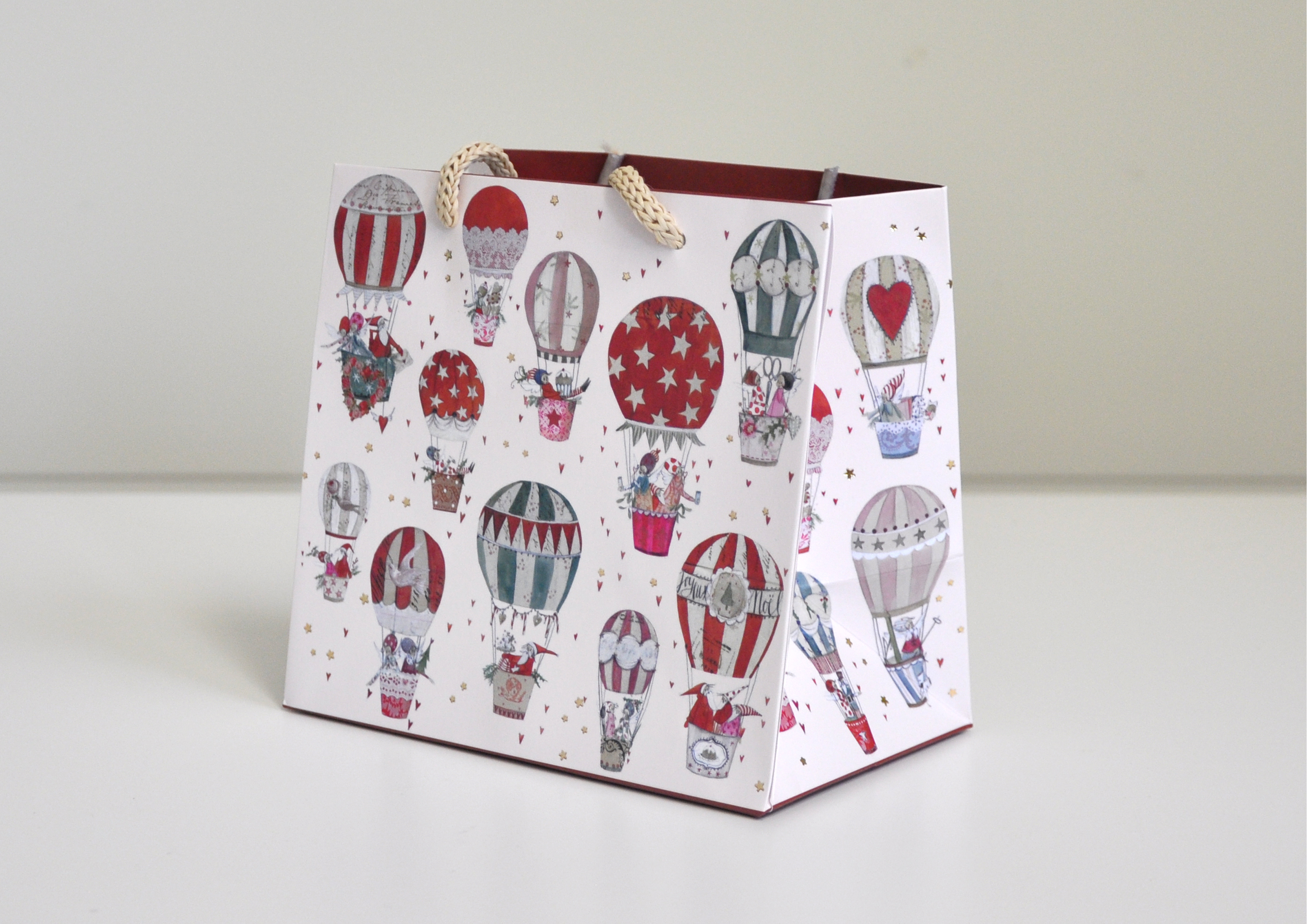 Ballon / Weihnachtsballons - Geschenktasche 