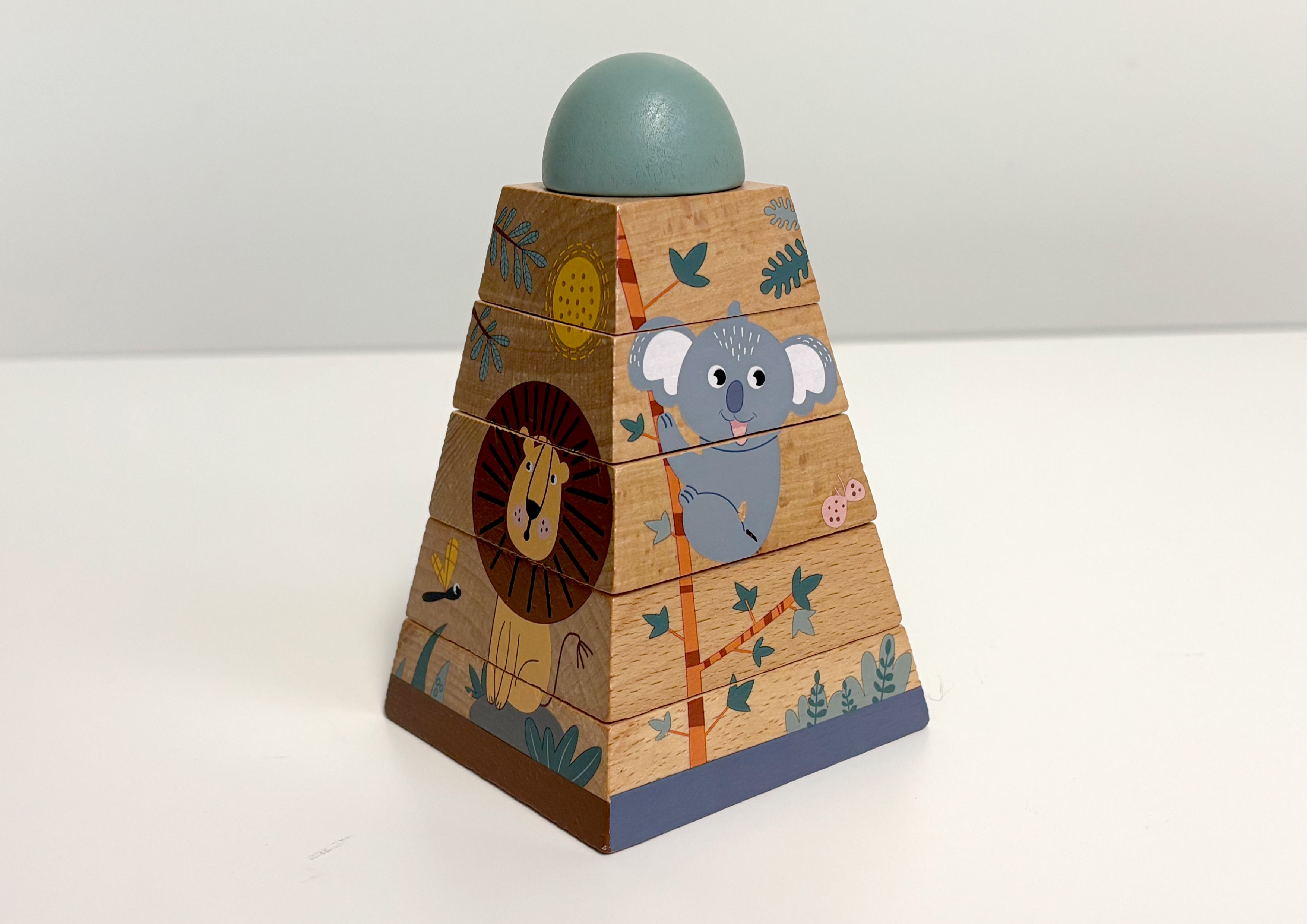 Wildtiere - Stapelpyramide