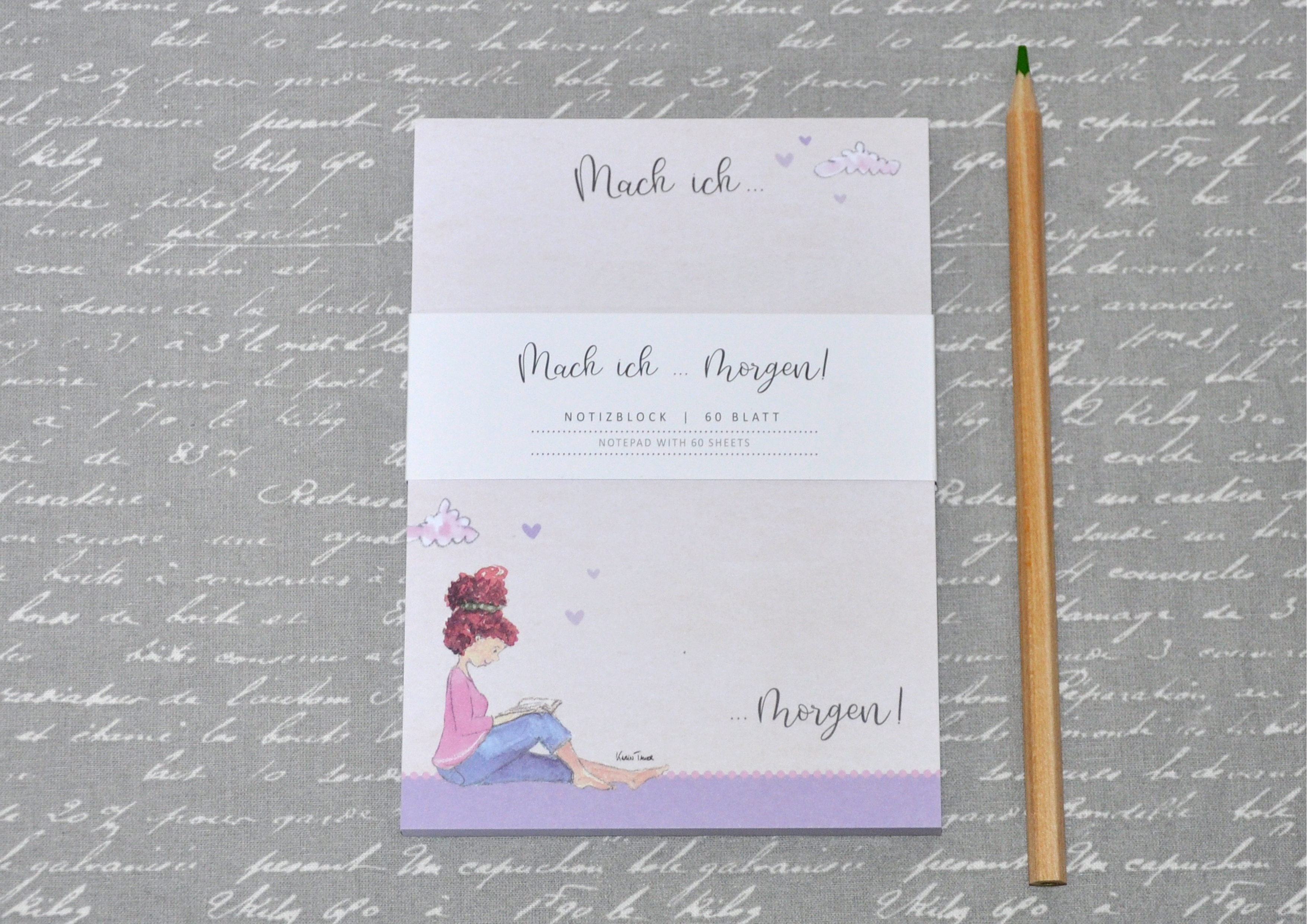 Kleine Auszeit - Mach ich morgen - Notizblock A6 