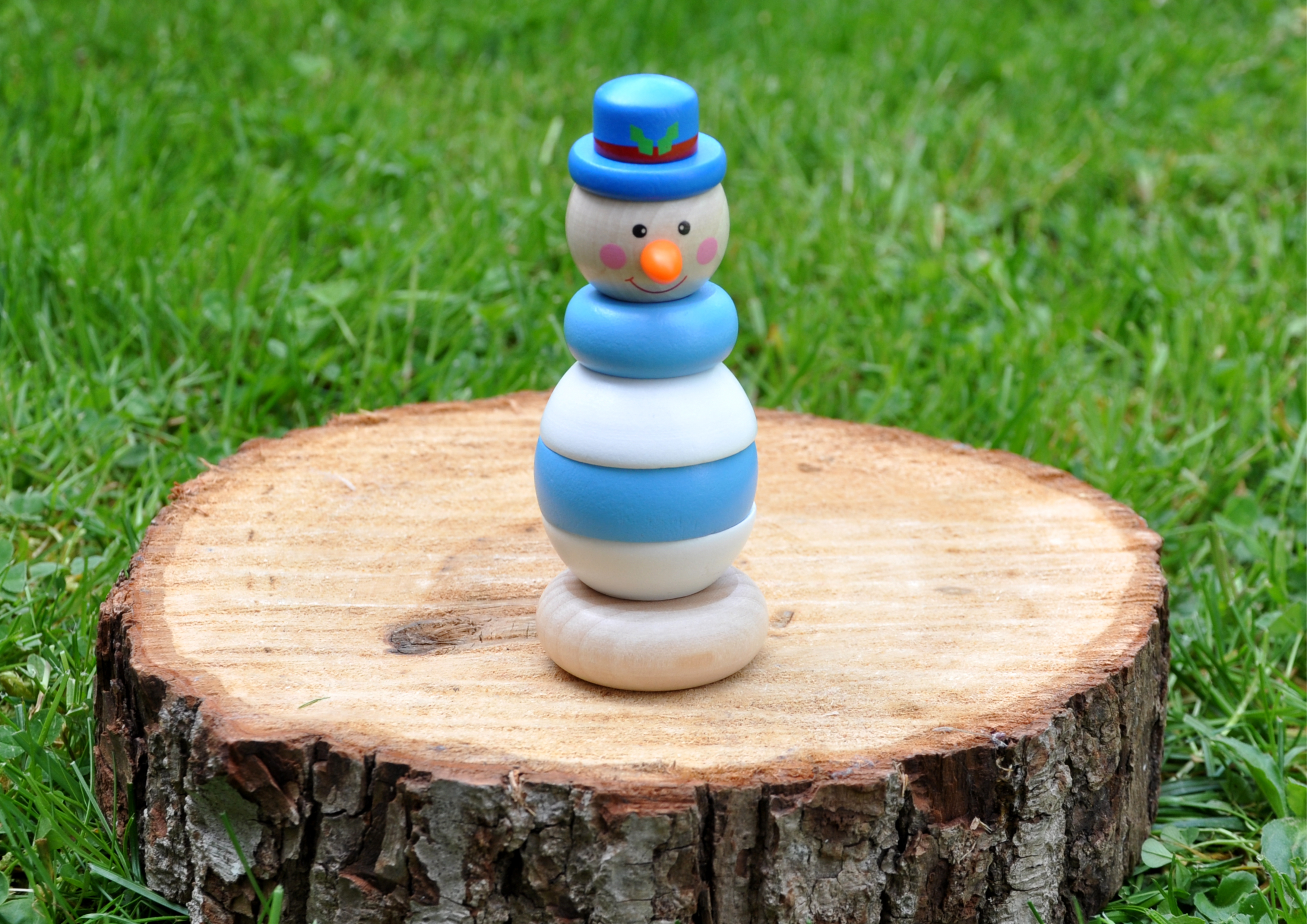 Schneemann - Stapelfigur Weihnachten