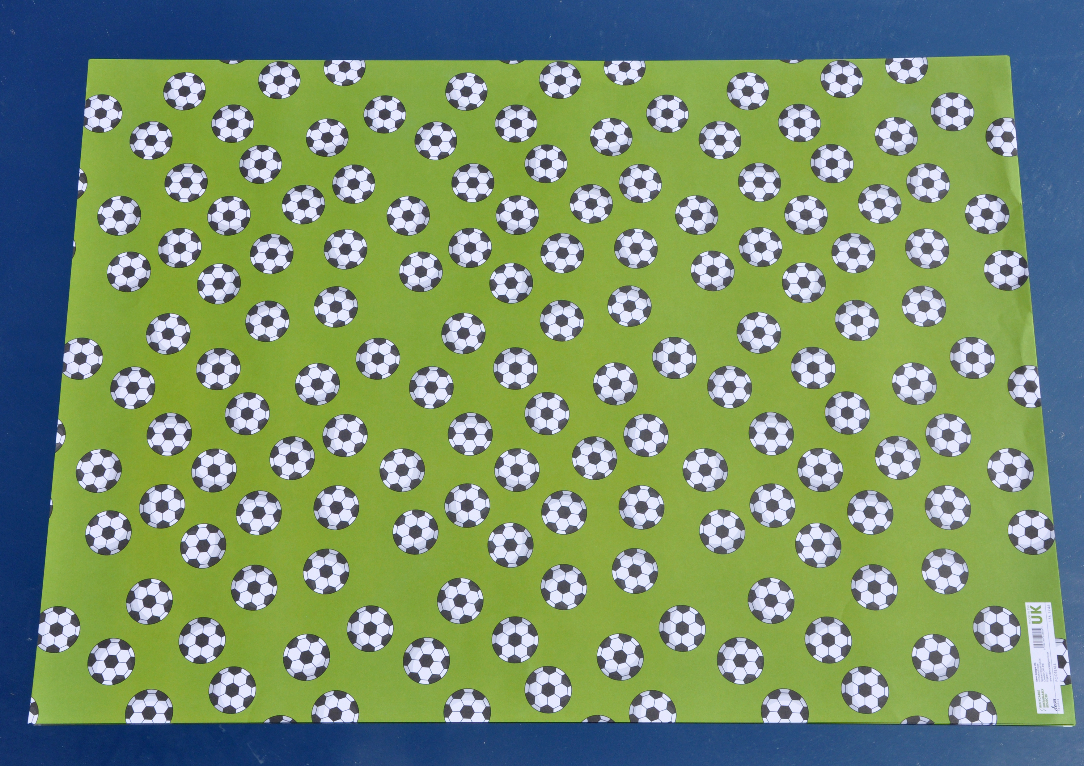 Fußball / Fußbälle - Geschenkpapier 