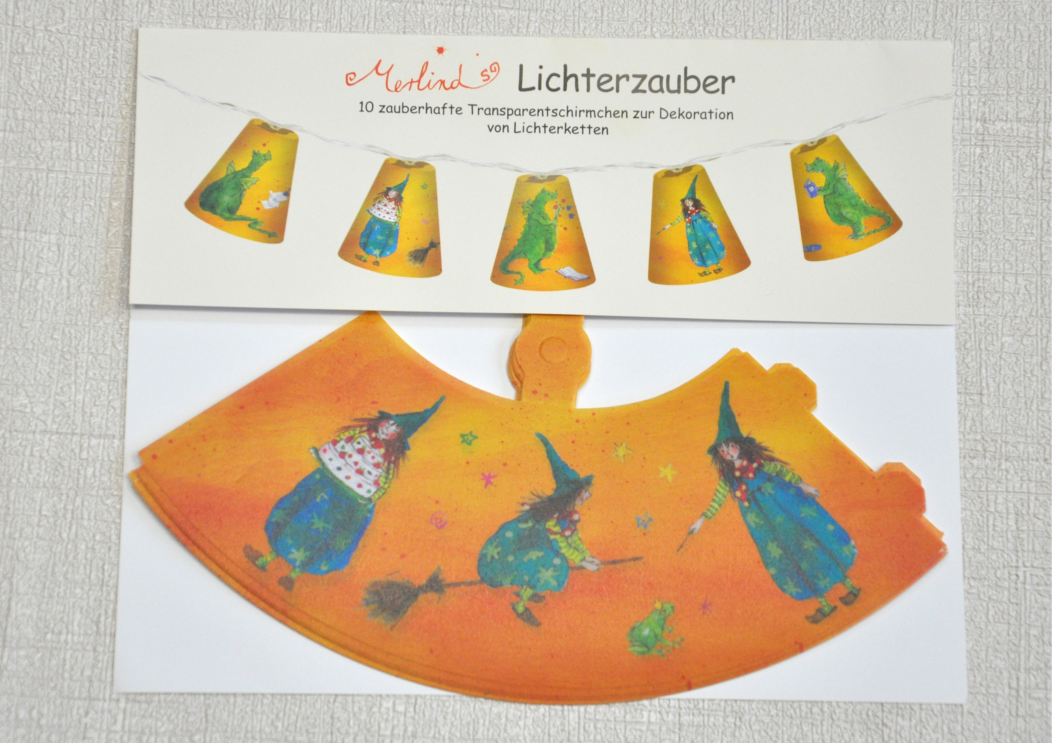 Zauberer - Lichterzauber- Lampenschirme für Lichterketten