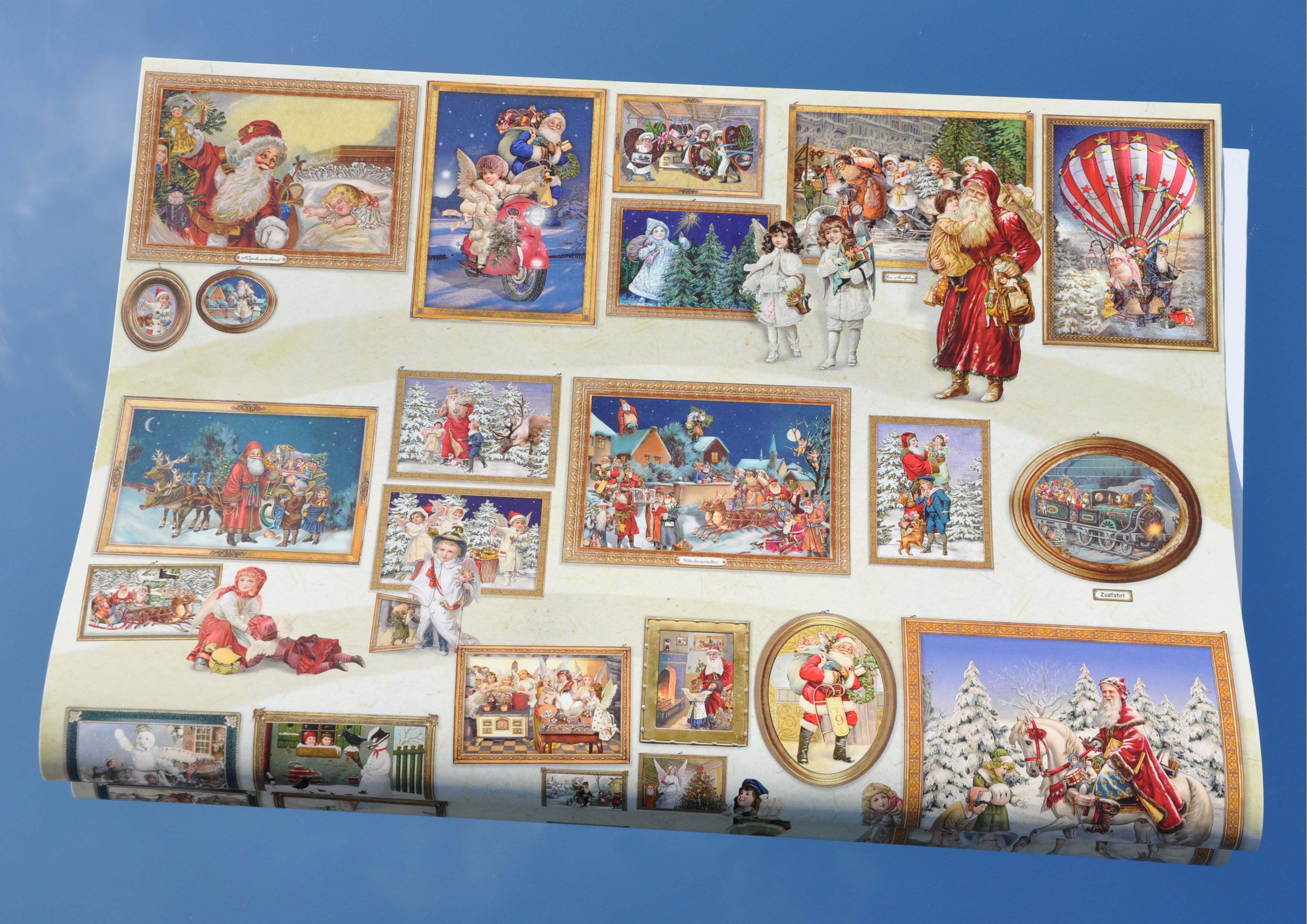 Weihnachtsbilder - Geschenkpapier