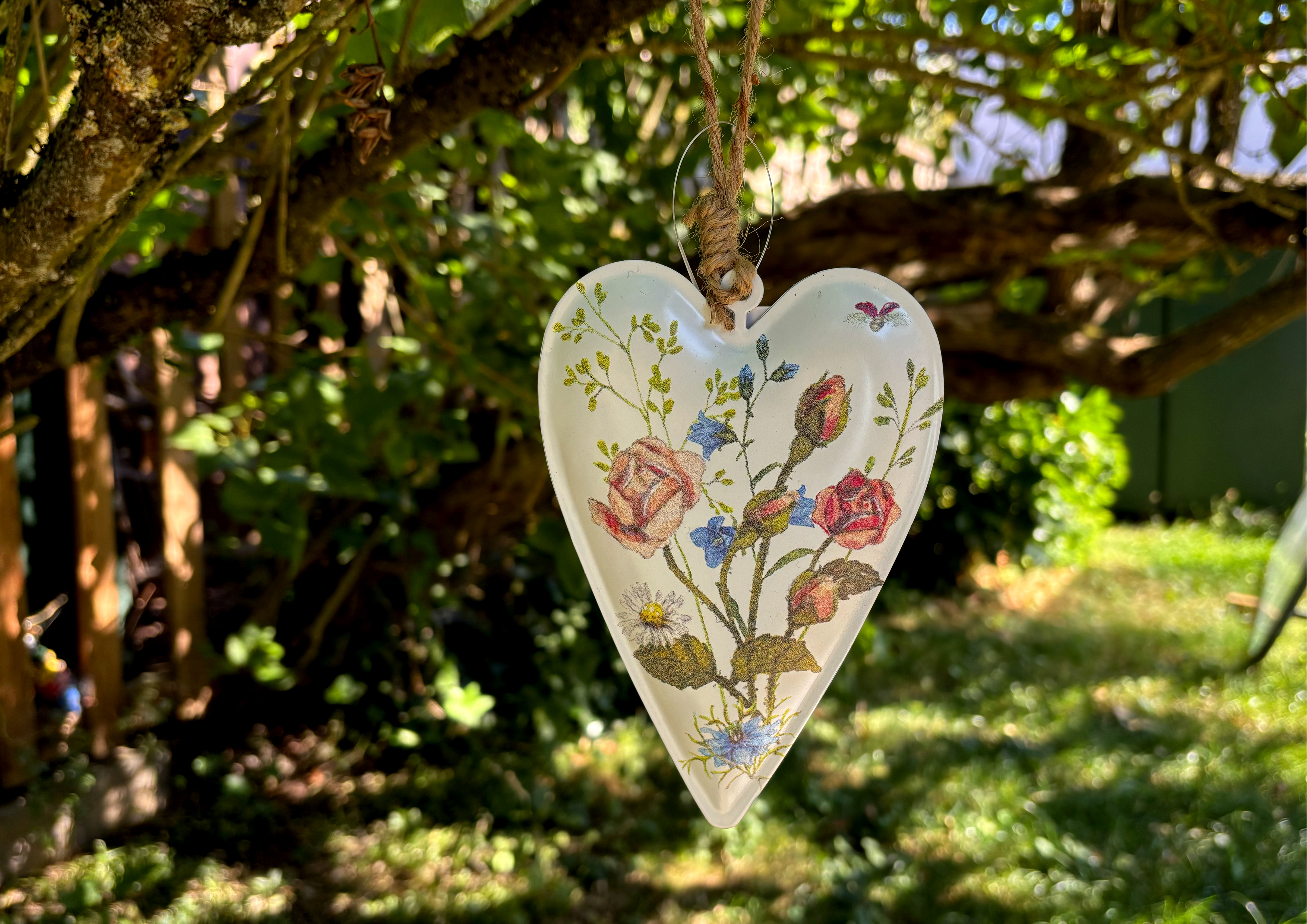 Rosengarten - Dekoherz aus Blech