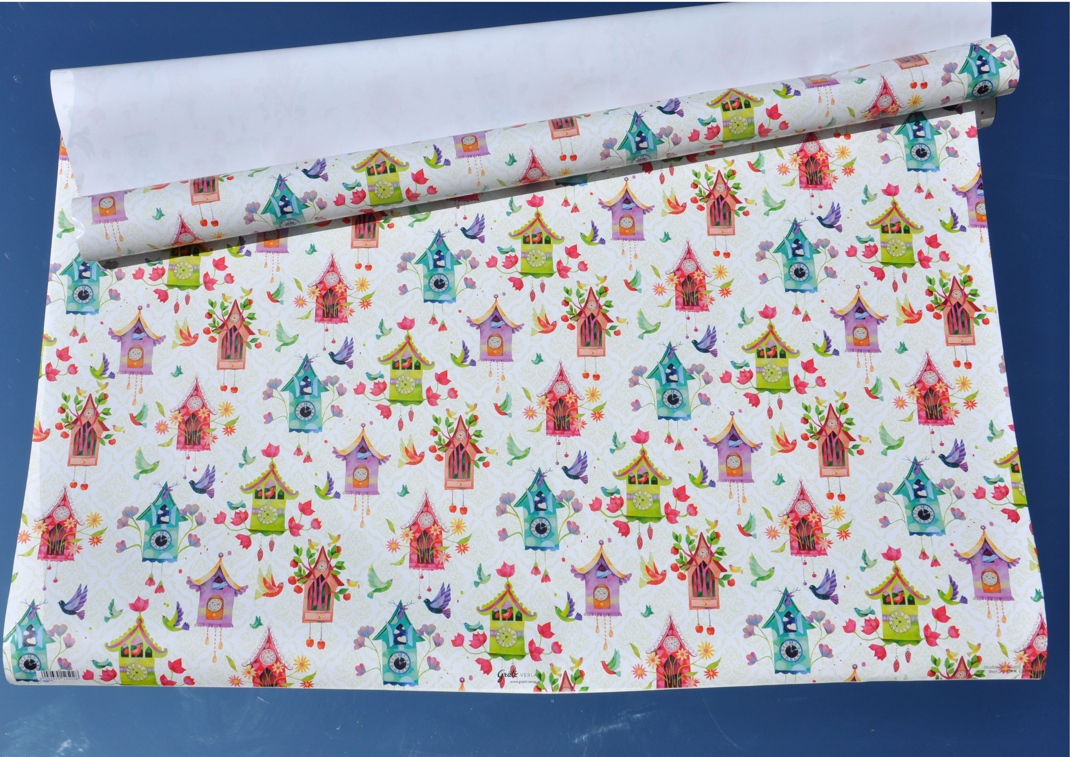 Vogelhaus / Traumzeit - Geschenkpapier