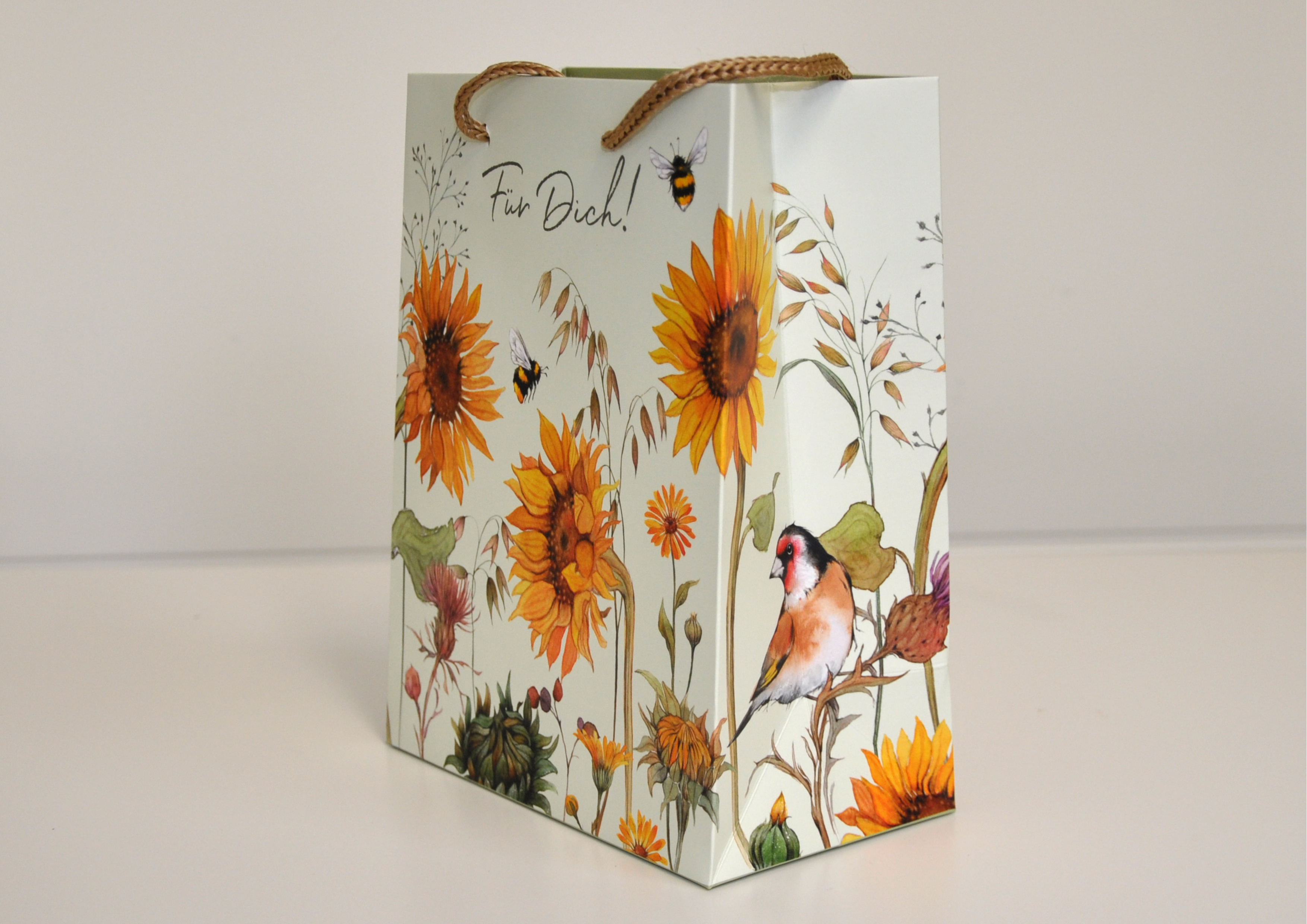 taSonnenblumenN2 Sonnenblumen - Geschenktasche