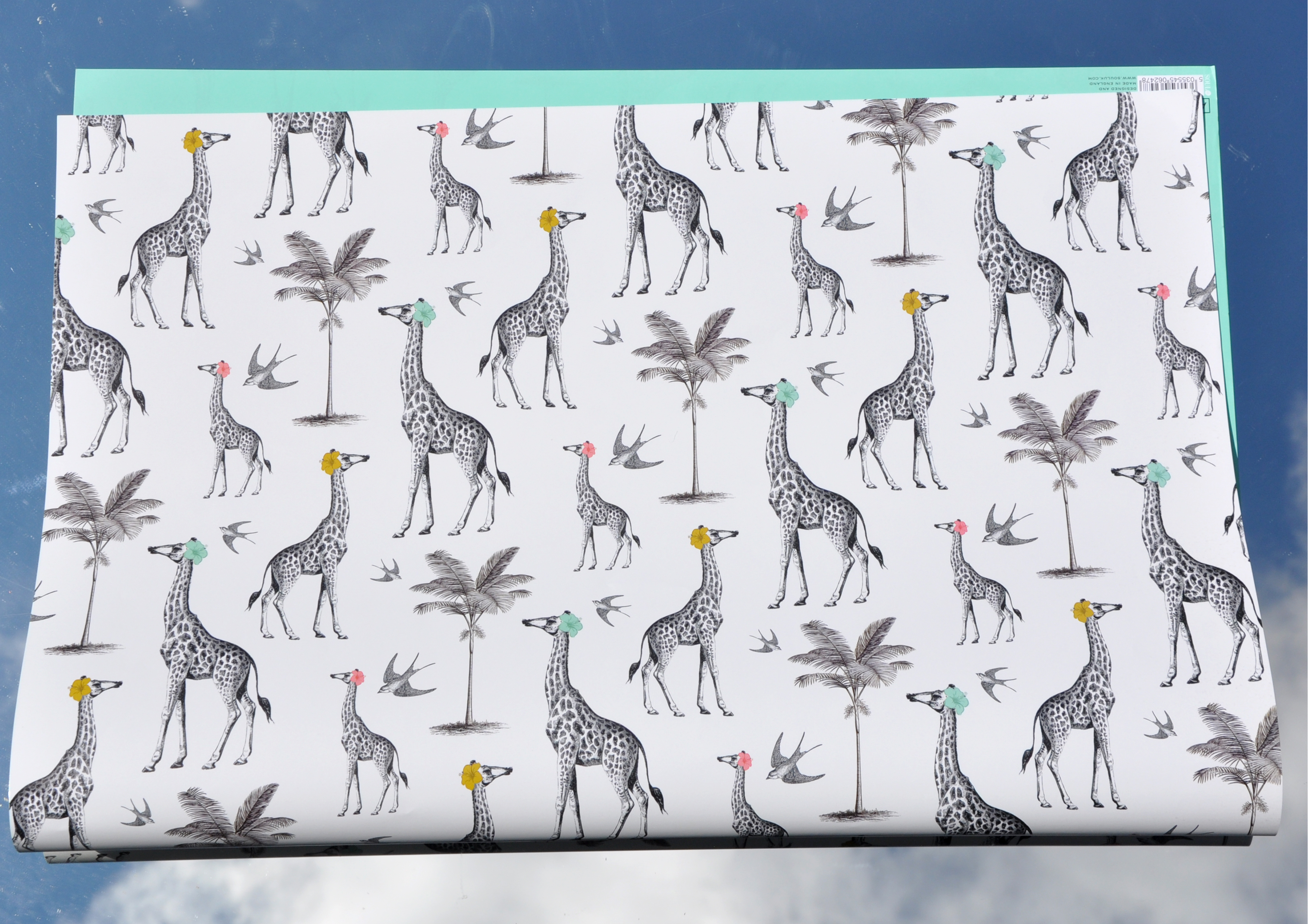 Giraffen - Geschenkpapier 