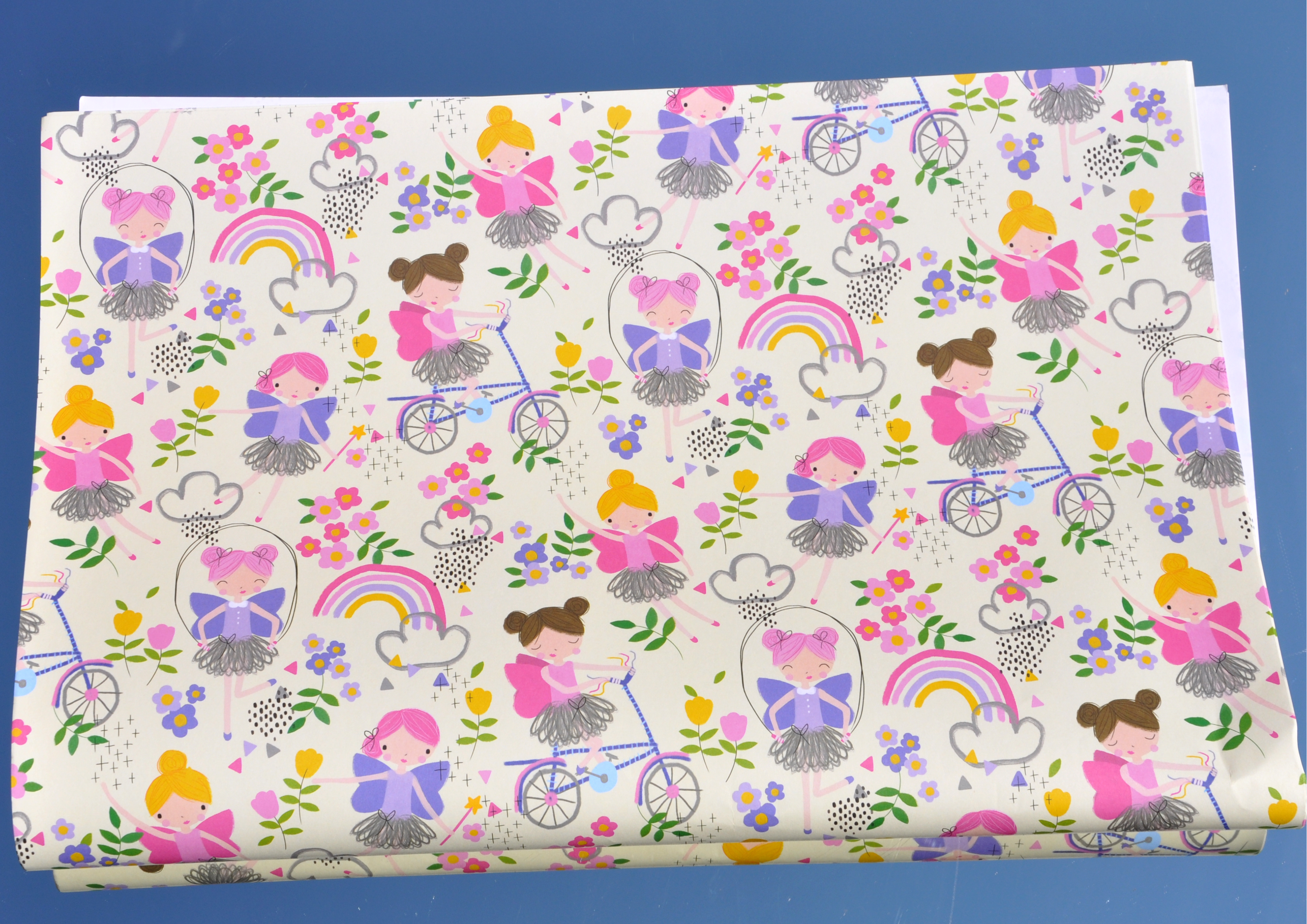Garten - Fee / Wünsch dir was- Geschenkpapier 