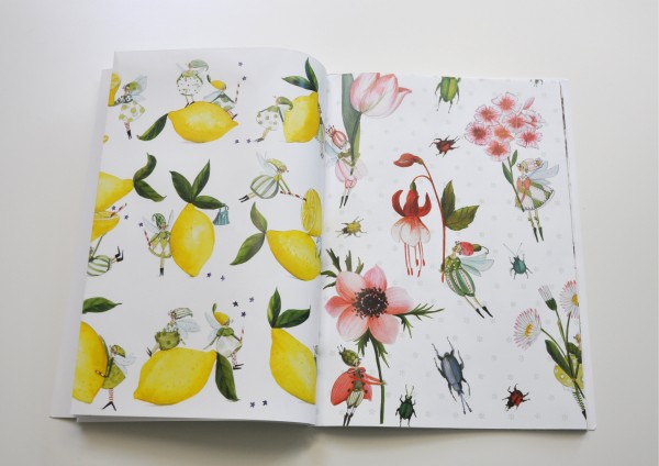 Blumenparadies - Geschenkpapiere von Silke Leffler - Geschenkpapierbuch