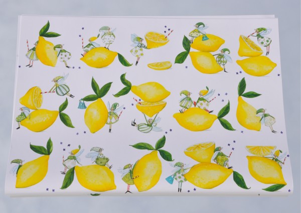 Zitronenfee - Geschenkpapier