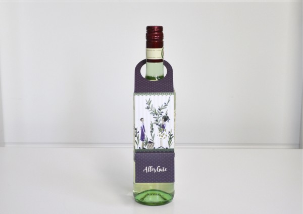Oliven - Flaschenanhänger