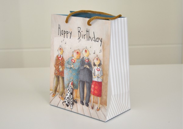 Geburtstagsständchen / Geburtstagslied / Happy Birthday - Geschenktasche